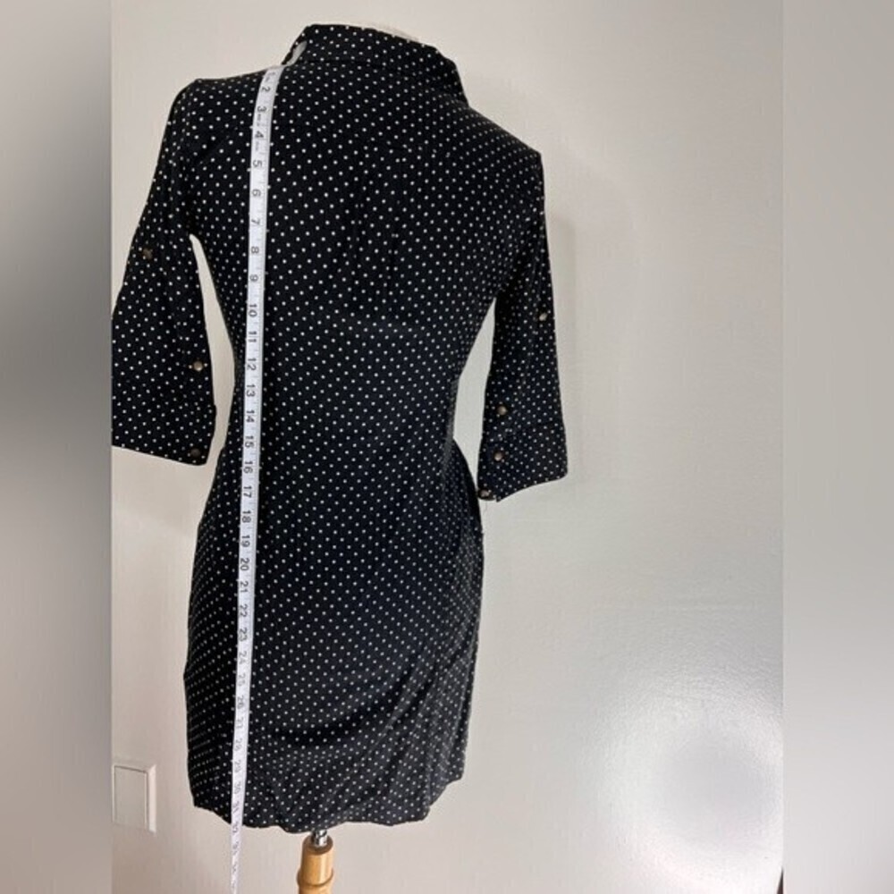 Women's dress Merona black and white Dress. Sz Xs - Picture 9 of 12